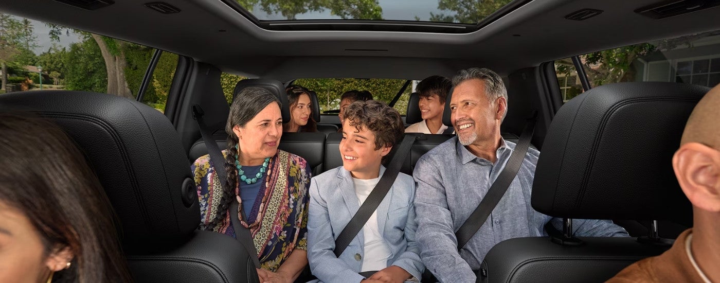 Family driving in a 2026 Chevy Traverse